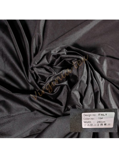Draperie Catifea la Rola Engros, Latime 280 cm ; Lungimea 30 ml – Material Elegant pentru Decor Interior NEGRU